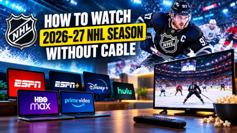 Watch the 2026-27 NHL Season Without Cable